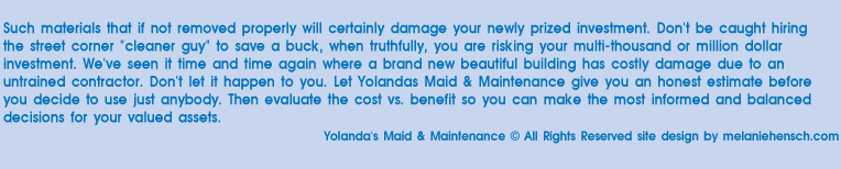 Yolanda's Maid Service Los Angeles